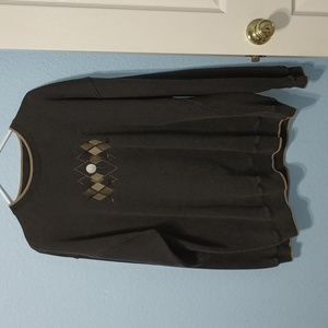 Men's Brownish Grayish XL Pullover Sport Sweater by Croft & Barrow